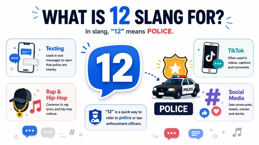 what is 12 slang for
