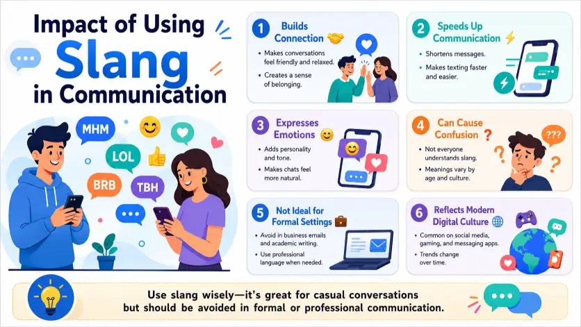 Impact of Using Slang in Communication