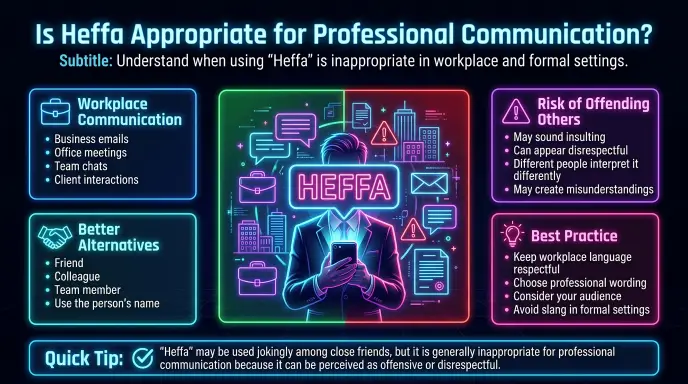 Is Heffa Appropriate for Professional Communication?