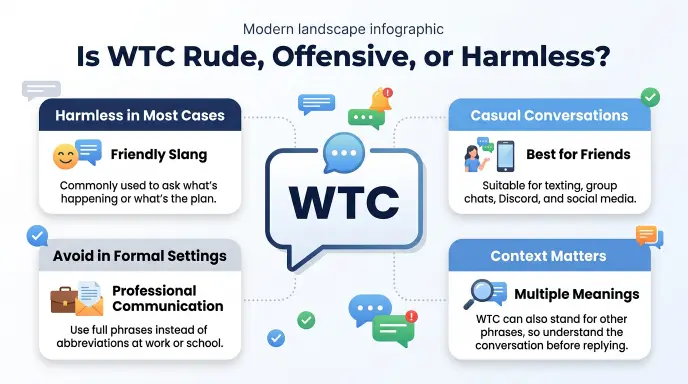 Is WTC Rude, Offensive, or Harmless?