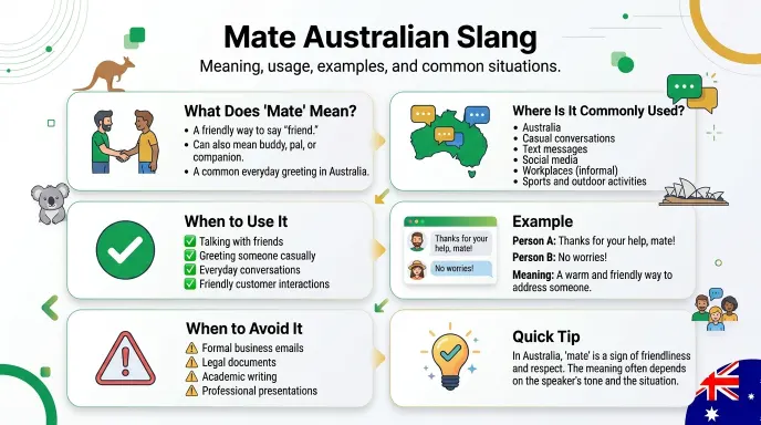 Mate Australian Slang