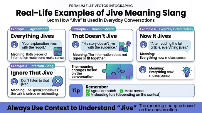 Real-Life Examples of Jive Meaning Slang