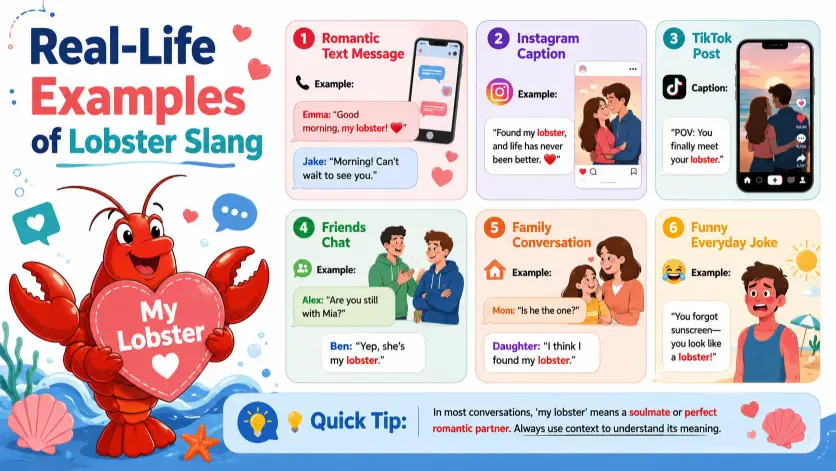 Real-Life Examples of Lobster Slang