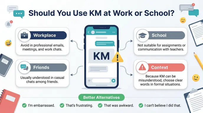 Should You Use KM at Work or School?