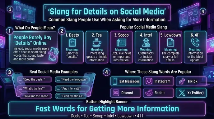 Slang for Details on Social Media