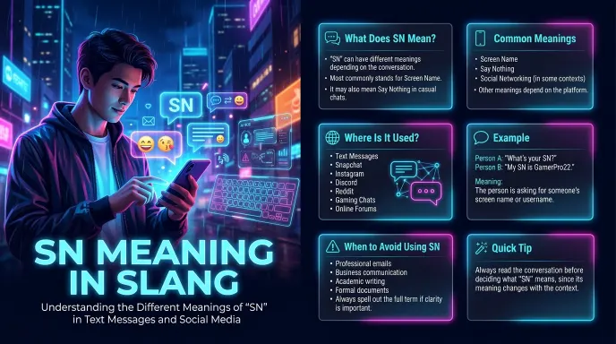 SN Meaning in Slang