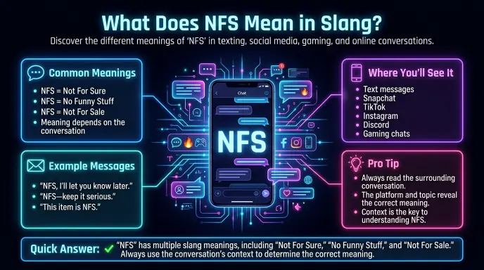 what is nfs in slang