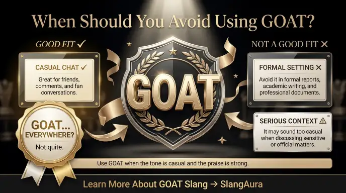 When Should You Avoid Using GOAT?