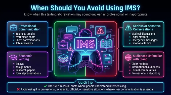 When Should You Avoid Using IMS?