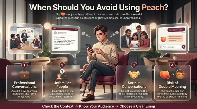 When Should You Avoid Using Peach?