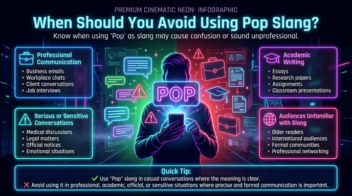 When Should You Avoid Using Pop Slang?