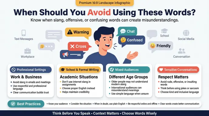 When Should You Avoid Using These Words?