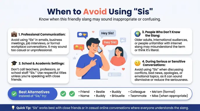 When to Avoid Using Sis