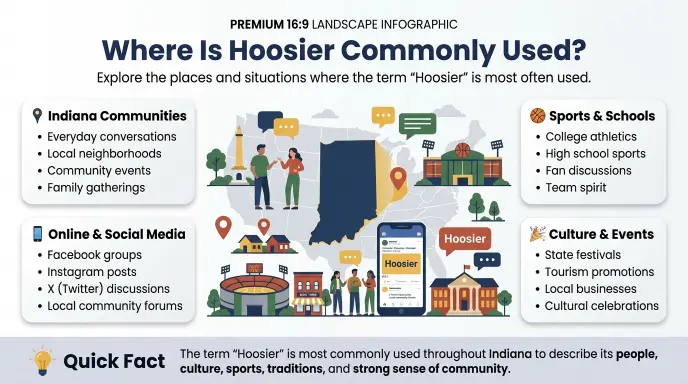 Where Is Hoosier Commonly Used?