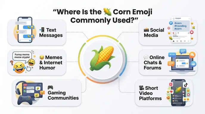 Where Is the 🌽 Corn Emoji Commonly Used?