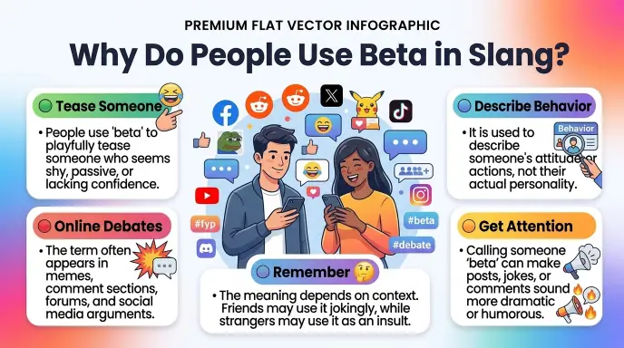 Why Do People Use Beta in Slang?
