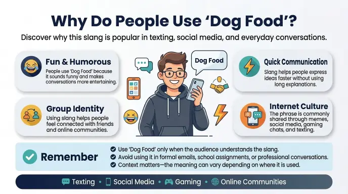 Why Do People Use "Dog Food"?