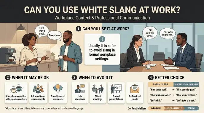 Can You Use White Slang at Work?