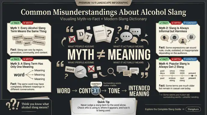 Common Misunderstandings About Alcohol Slang