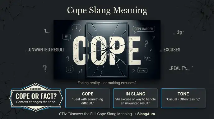 Cope Slang Meaning