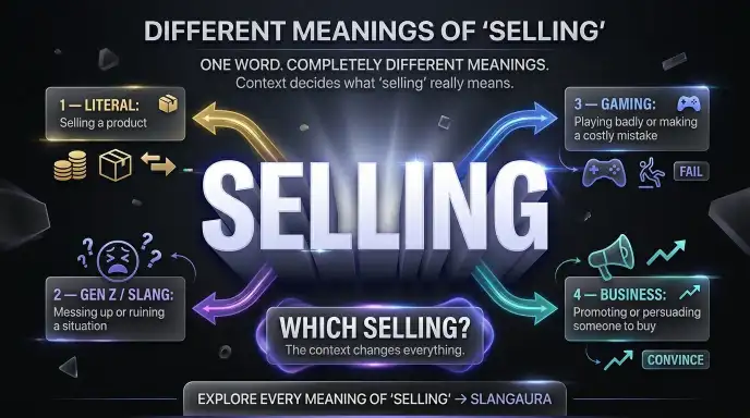 Different Meanings of “Selling”