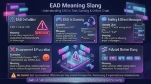 ead meaning slang