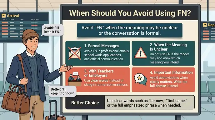 When Should You Avoid Using FN?