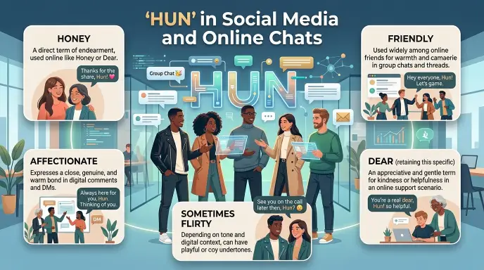 HUN in Social Media and Online Chats