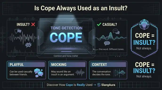 Is Cope Always Used as an Insult?