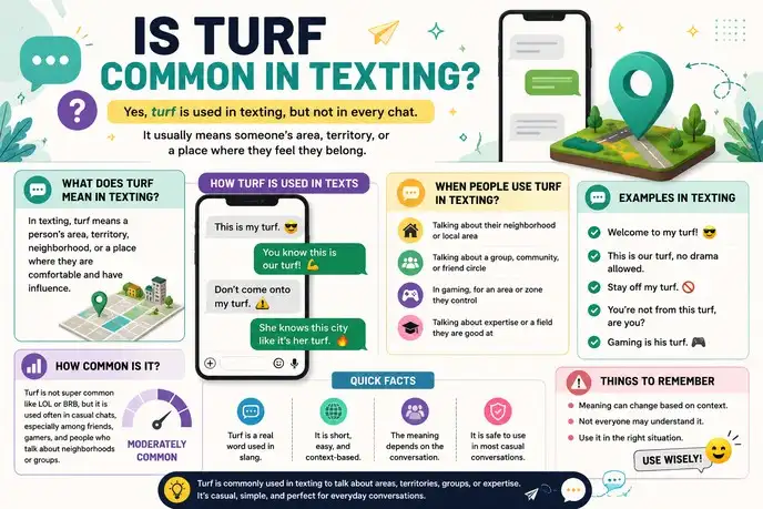 Is Turf Common in Texting?