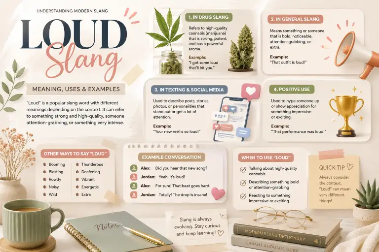loud slang