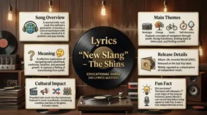lyrics new slang the shins