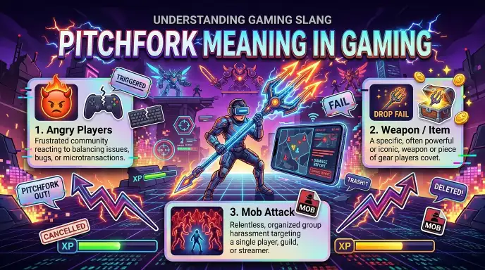 Pitchfork Meaning in Gaming