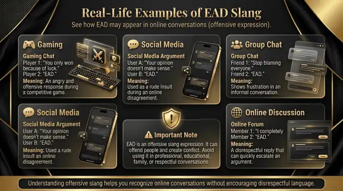 Real-Life Examples of EAD Slang