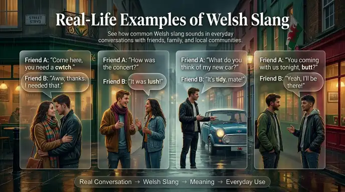 Real-Life Examples of Welsh Slang