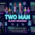 what is a two man slang
