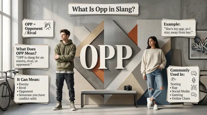 what is opp in slang