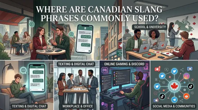 Where Are Canadian Slang Phrases Commonly Used?