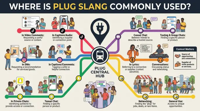 Where Is Plug Slang Commonly Used?
