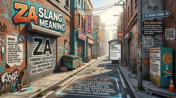 ZA Slang Meaning