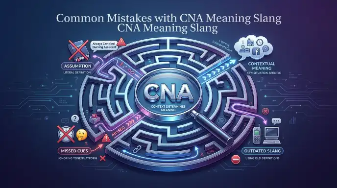 Common Mistakes with Cna Meaning Slang