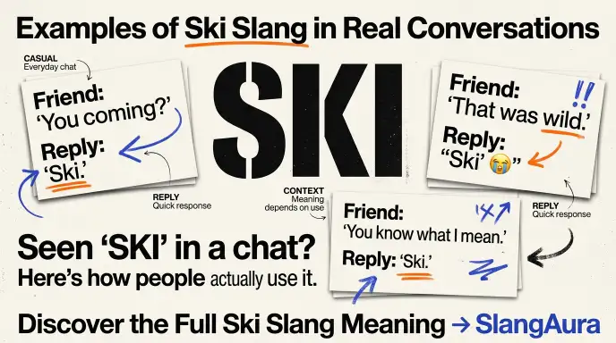 Examples of Ski Slang in Real Conversations