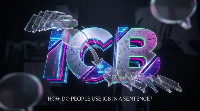How Do People Use ICB in a Sentence?