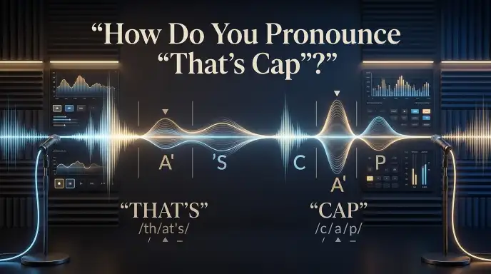 How Do You Pronounce “That’s Cap”?