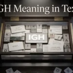 IGH Meaning in Text
