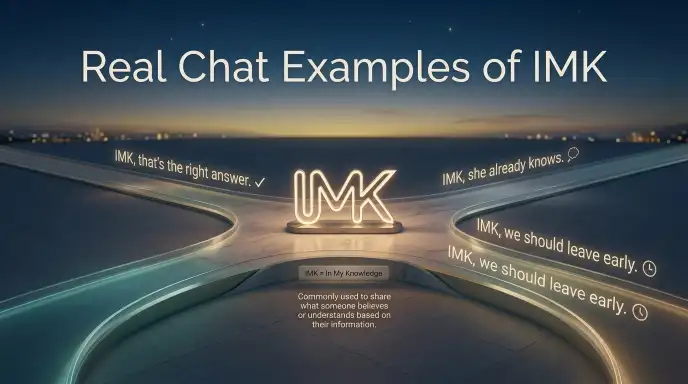 Real Chat Examples of IMK