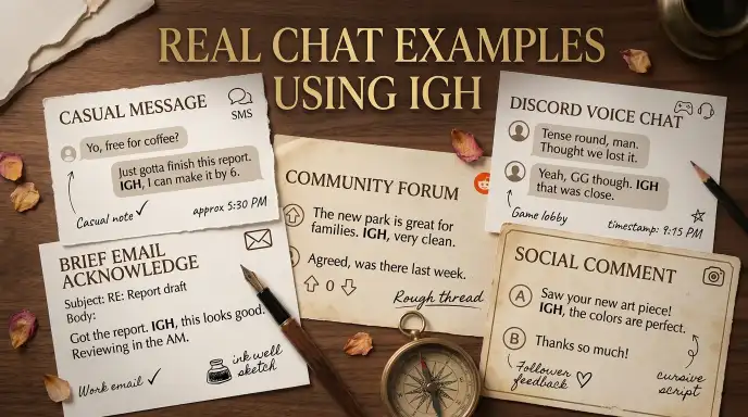 Real Chat Examples Using IGH