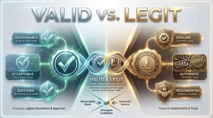 Valid vs. Legit