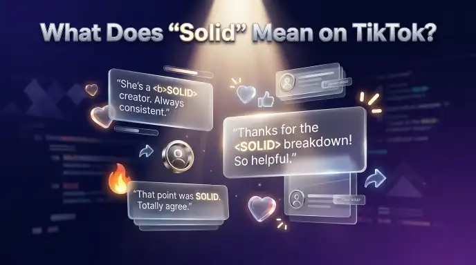 What Does “Solid” Mean on TikTok?