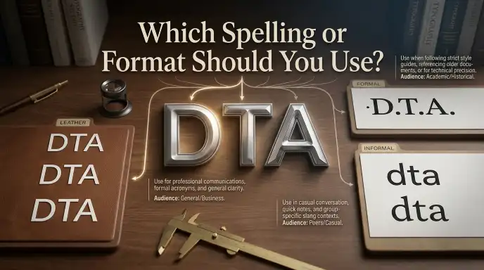Which Spelling or Format Should You Use?